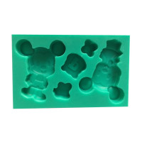 Mickey Cuties Silicone Mold Mickey Cuties Silicone Mold